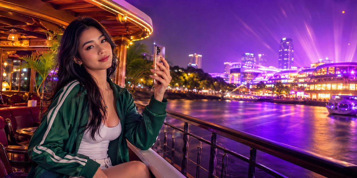 Người dùng Hà Nội xem thống kê và phân tích trận đấu trên điện thoại bên ly cà phê